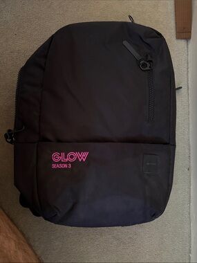 Glow Season 3 Black Backpack by INCASE. 15” MacBook friendly. NWT